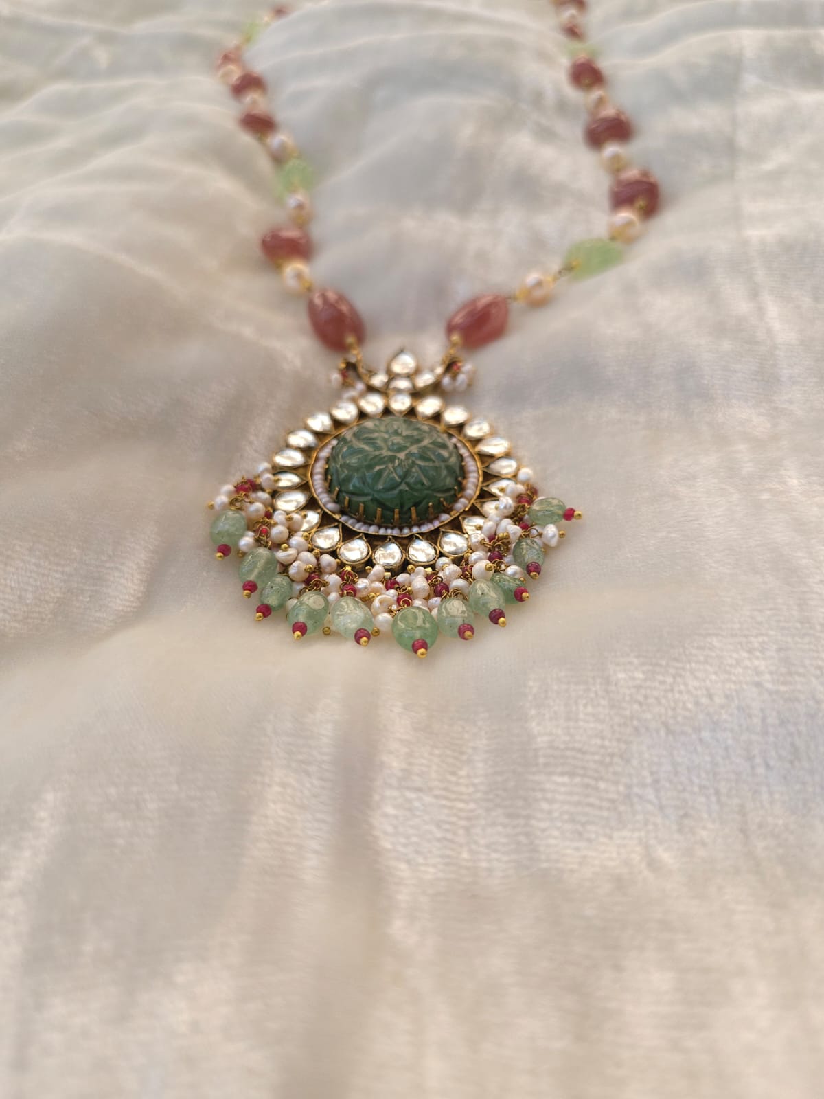 Nathdwara haveli long necklace set