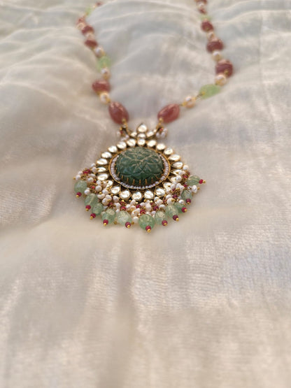 Nathdwara haveli long necklace set
