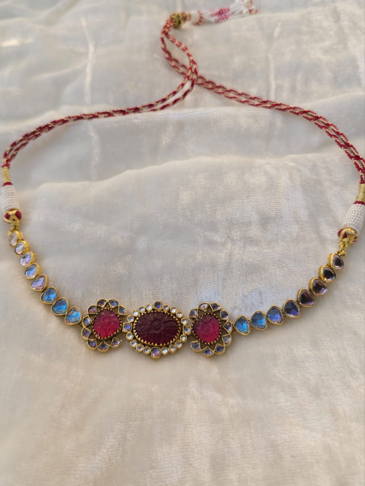 Pink pixie choker set