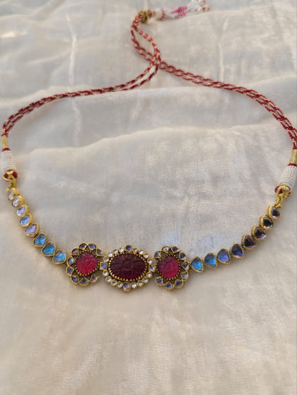 Pink pixie choker set