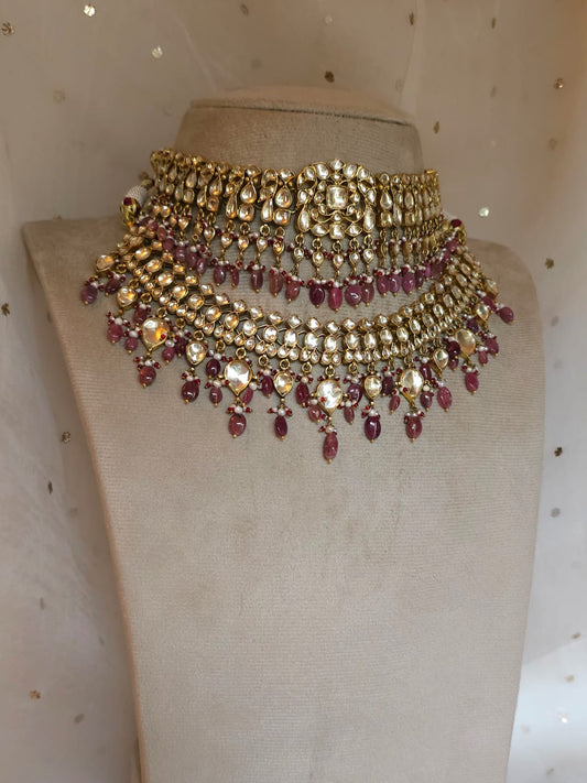 Nanda bhawan tourmaline queen set