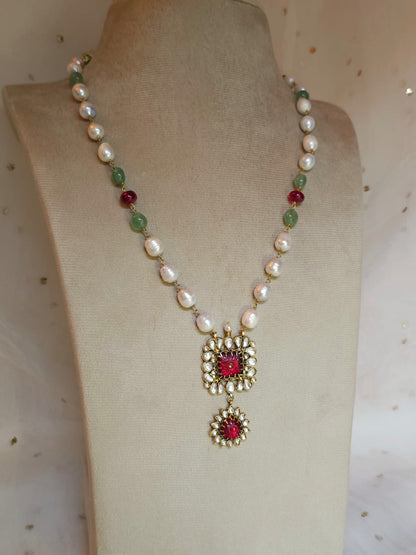 Raktagandha pearl necklace