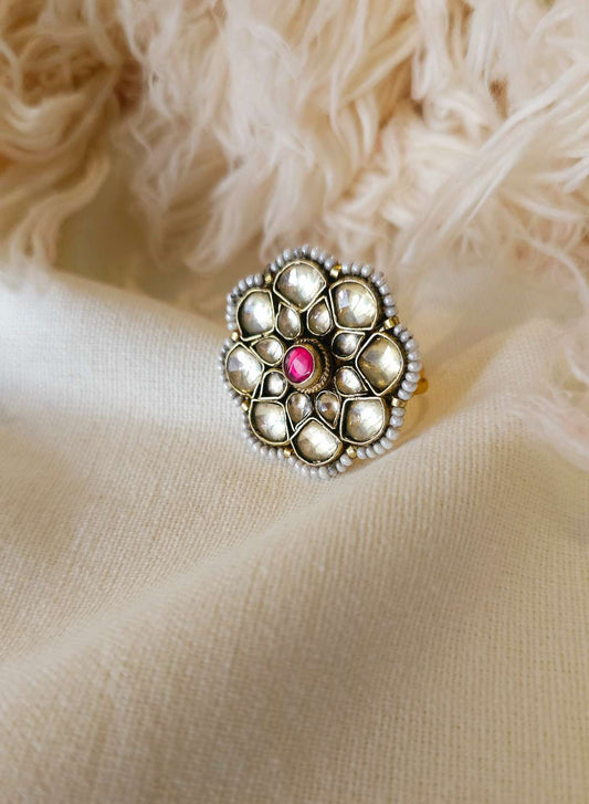 Sarojini flower ring-2