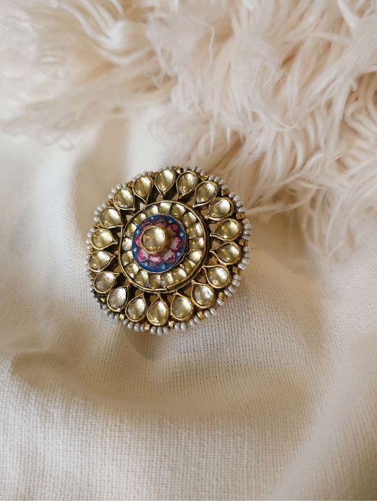 Hiranmayi cocktail ring
