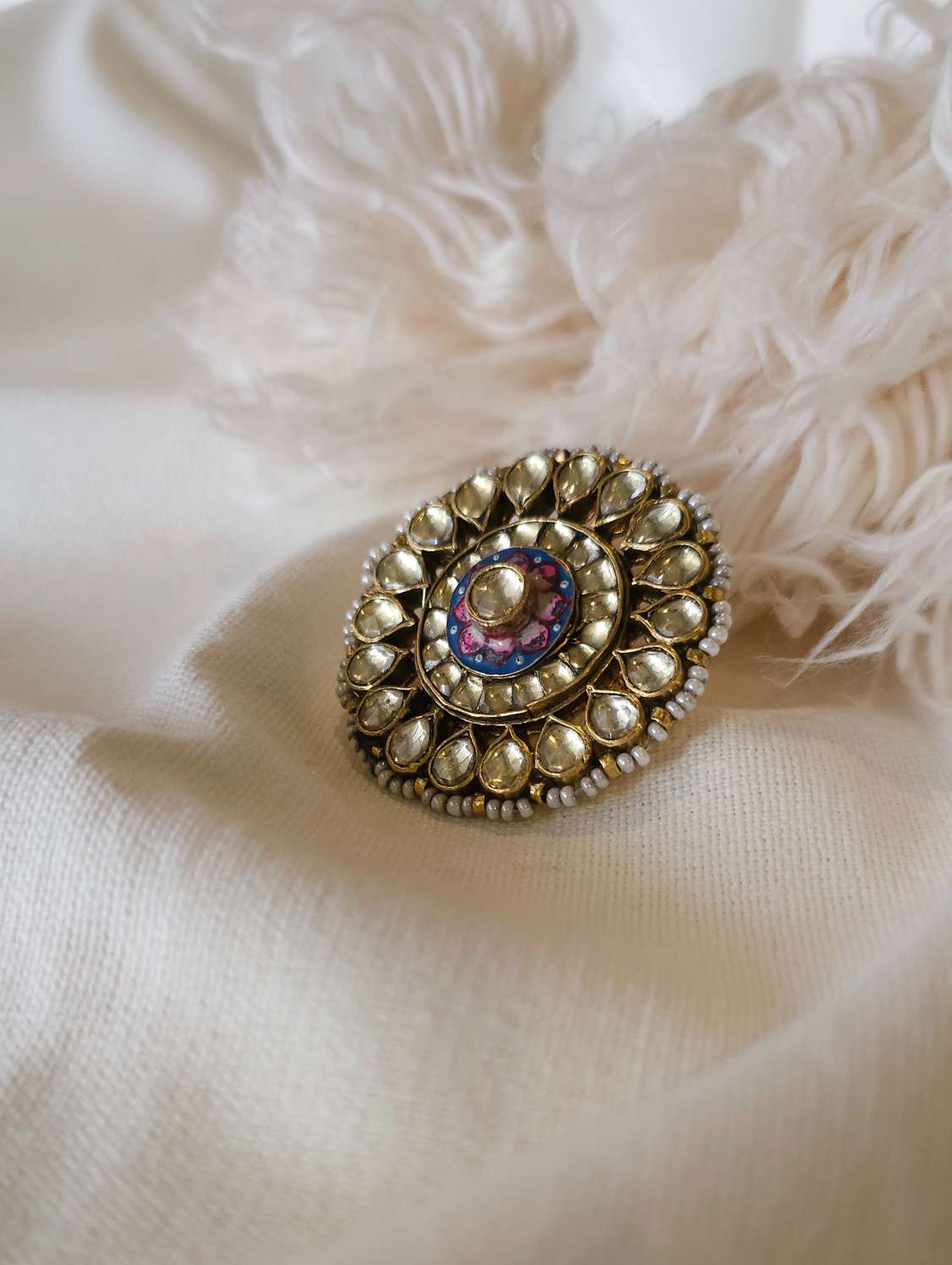 Hiranmayi cocktail ring