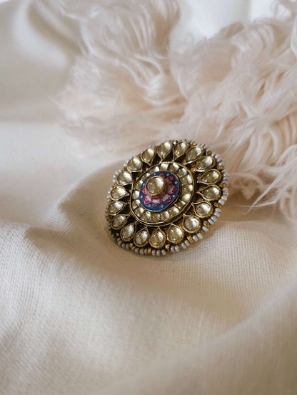 Hiranmayi cocktail ring