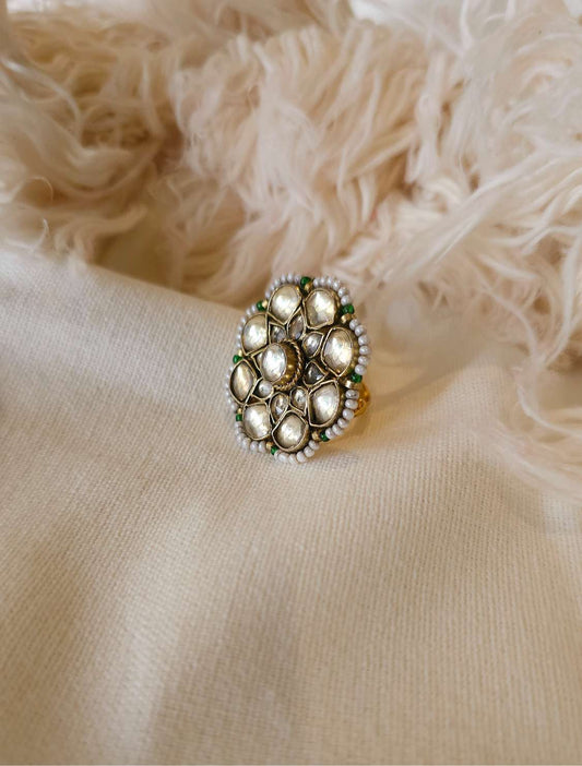 Sarojini flower ring-3