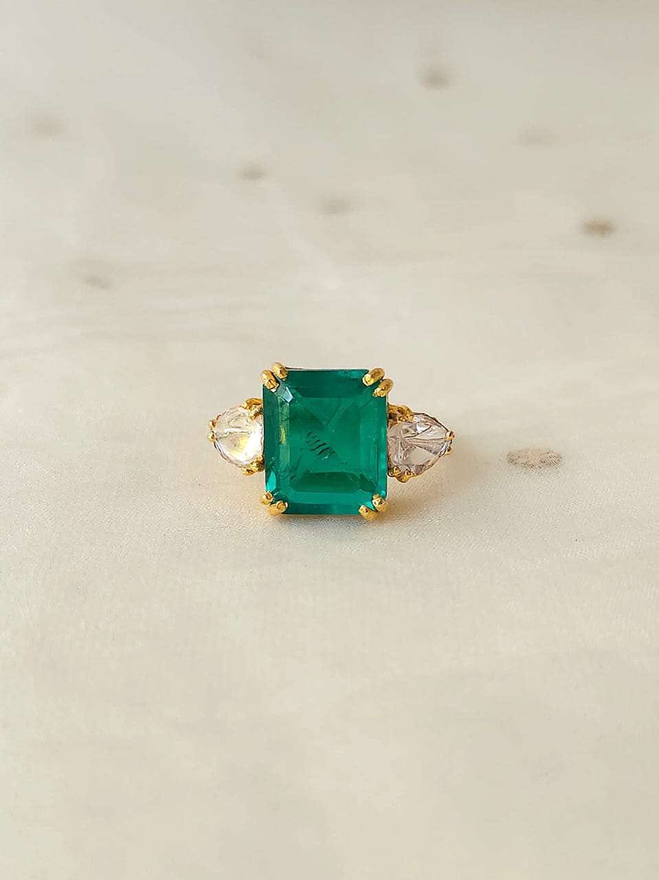 Grn Silver Rings The green gate silver ring – RACHNA GOYAL