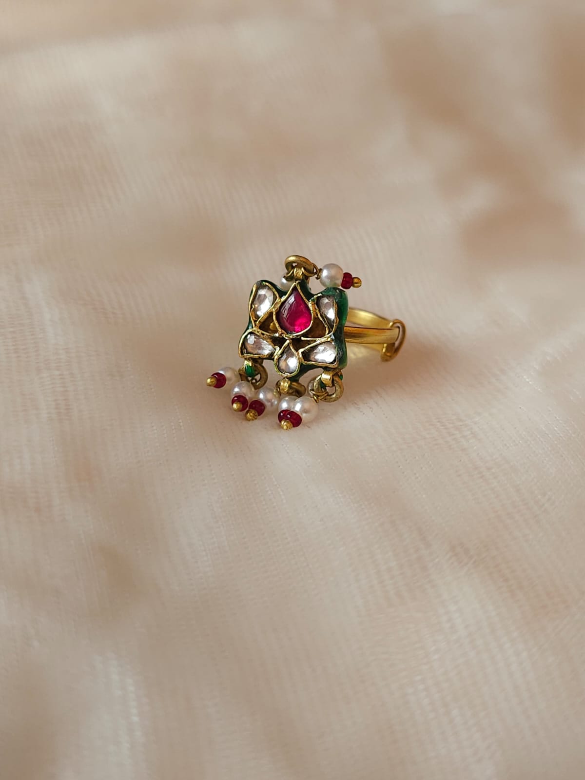 Rakta kamal ring
