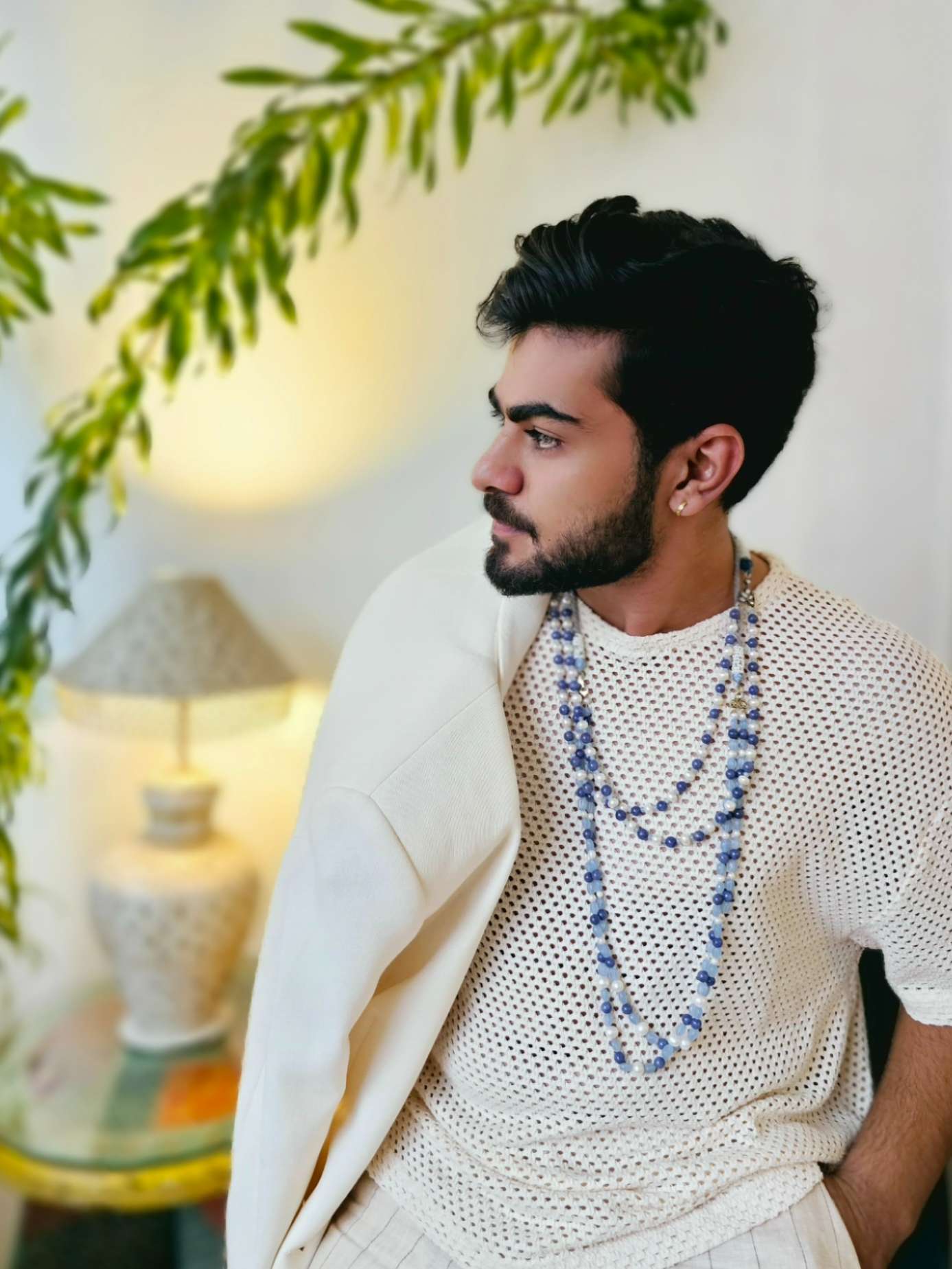 Tso moriri unisex kantha necklace