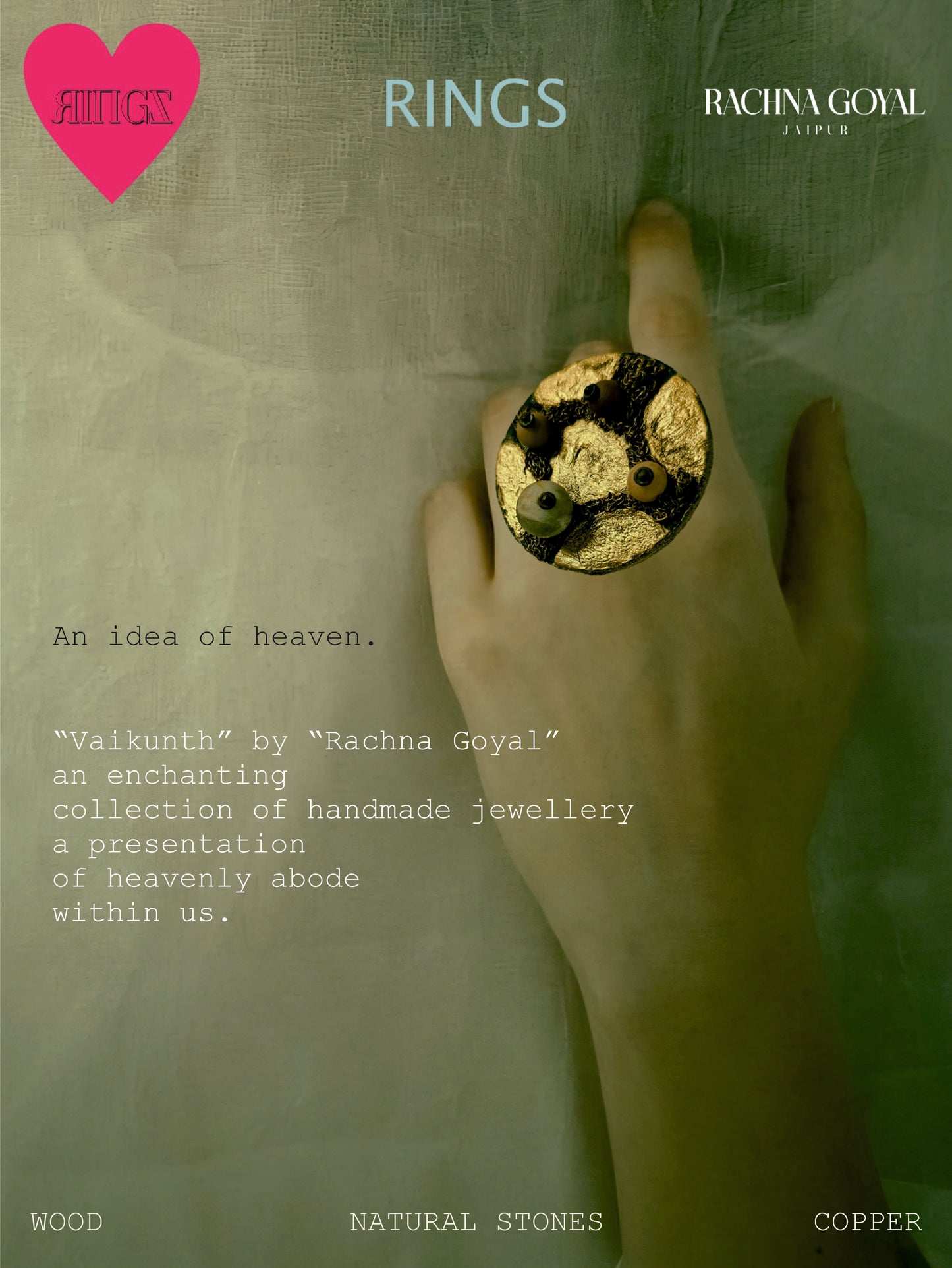 Vaikunth contemporary handmade ring