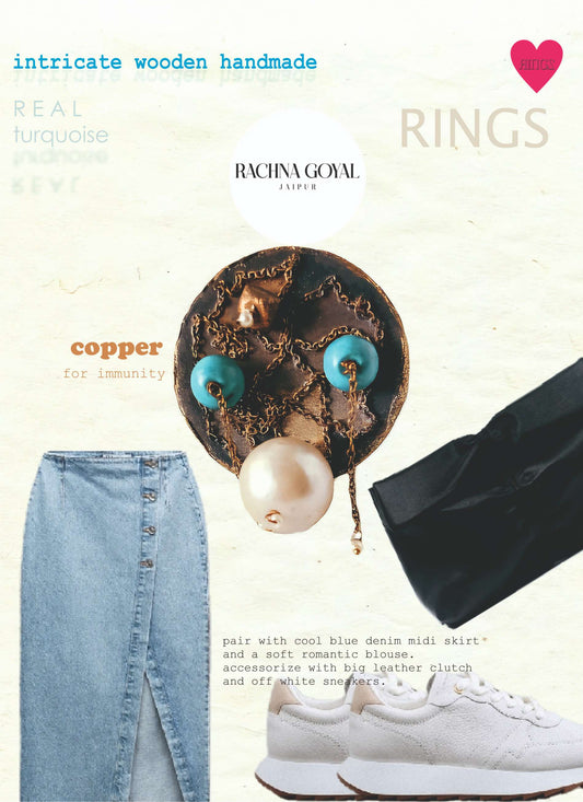 Vaikunth contemporary handmade ring