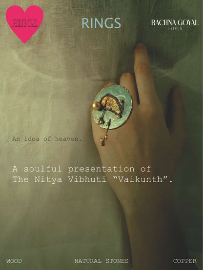 Vaikunth contemporary handmade ring