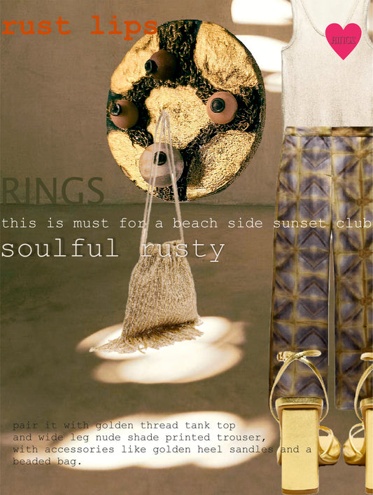 Vaikunth contemporary handmade ring