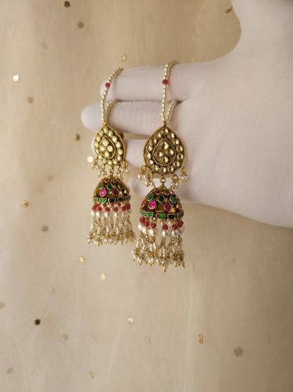 Lalgarh jhumkas