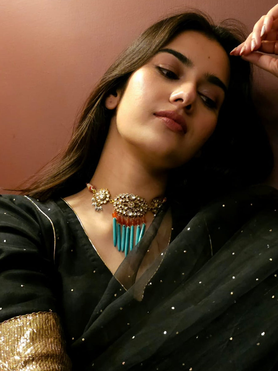 Titi turquoise necklace