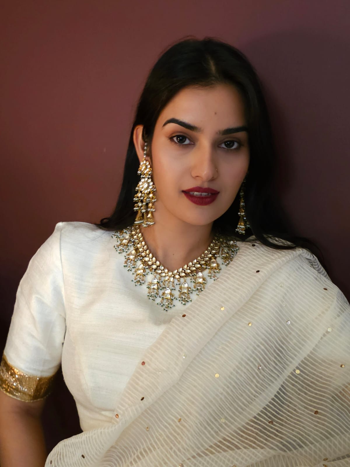 Surmai shafri necklace