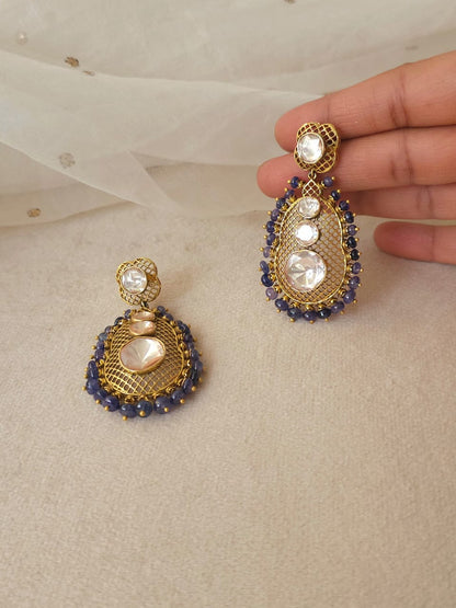 Udai pol lattice earrings