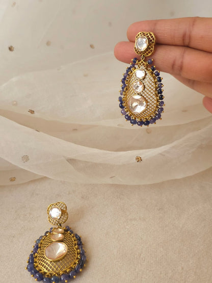 Udai pol lattice earrings