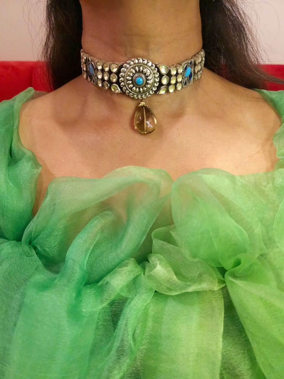 Talisman creek choker necklace