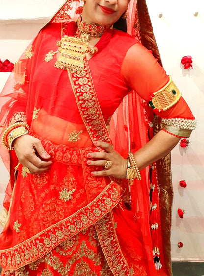 Rajputi sona 4 gokhru bangle set
