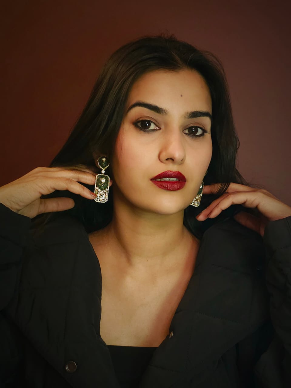 The green gate spring earrings