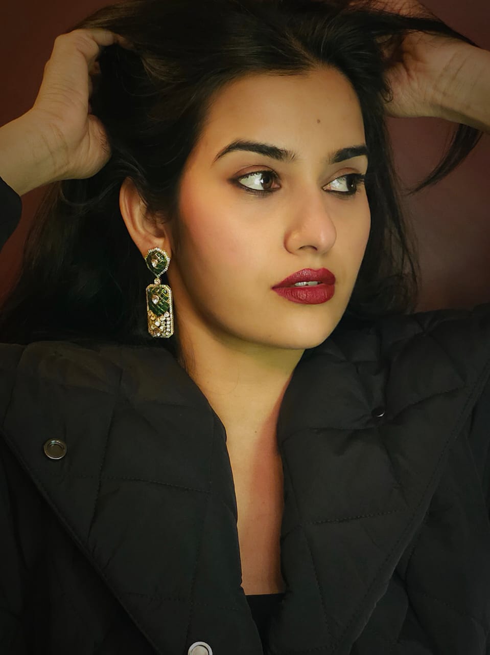 The green gate spring earrings