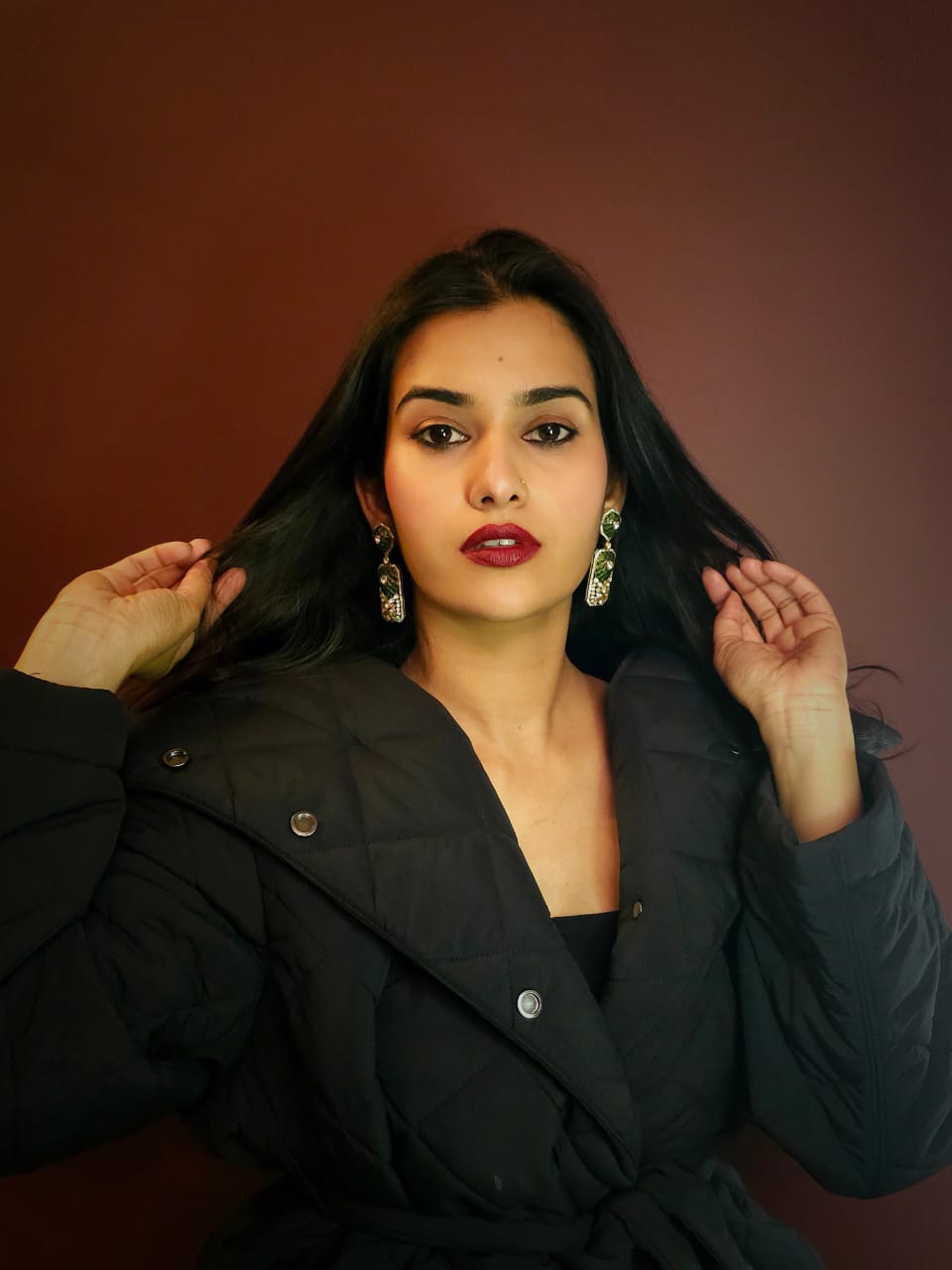 The green gate spring earrings