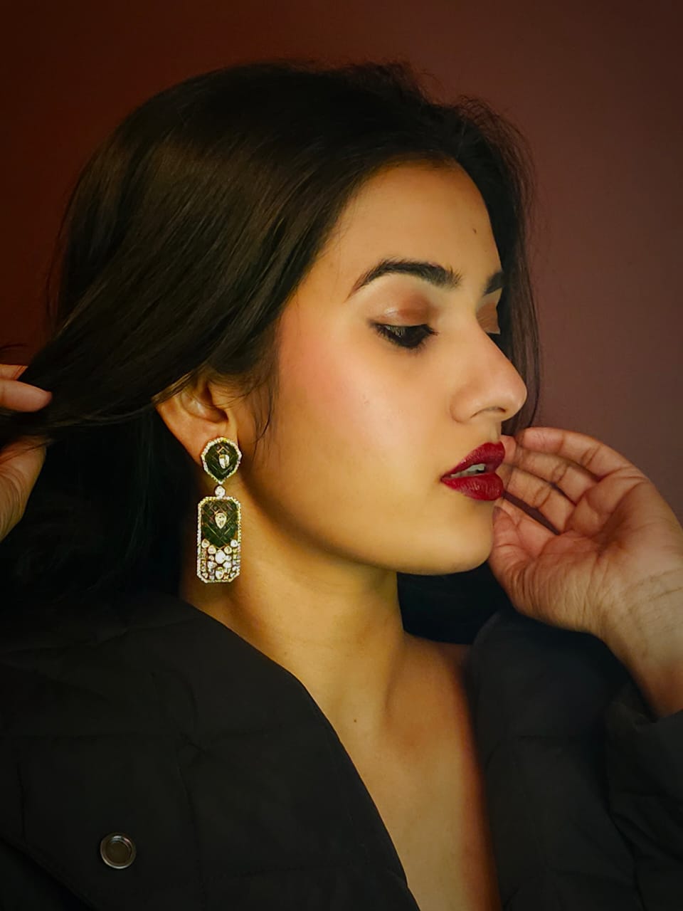 The green gate spring earrings