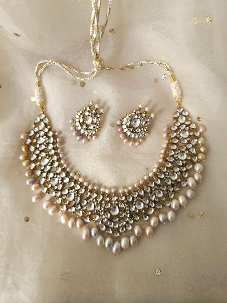 Dream of 19th century alloy necklace set