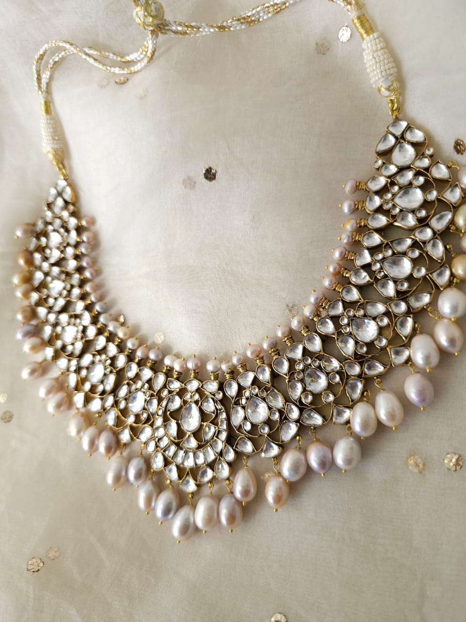 Dream of 19th century alloy necklace set