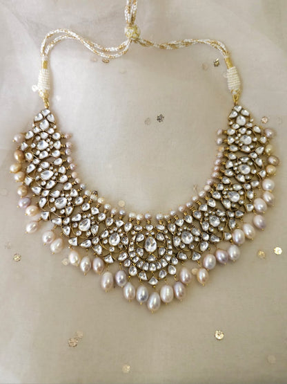 Dream of 19th century alloy necklace set