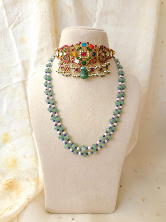Mitpal tso unisex kantha necklace