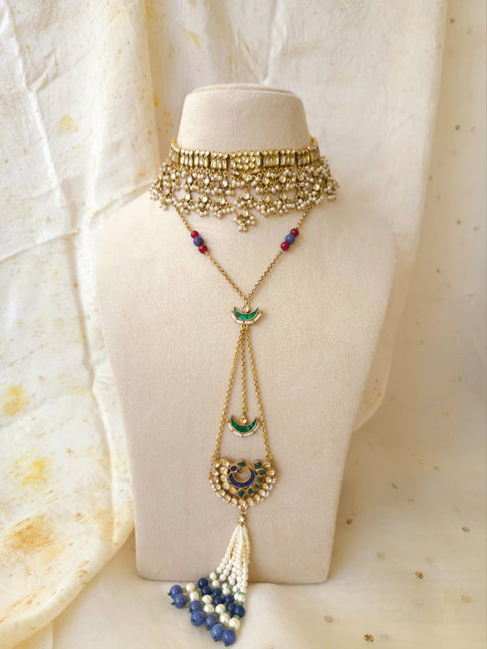 Totem tassel necklace