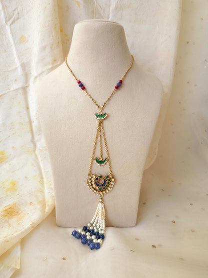 Totem tassel necklace