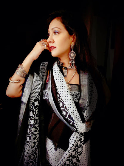 Oxidized earrings