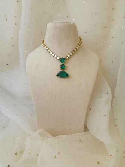 Maniharo ka polki necklace