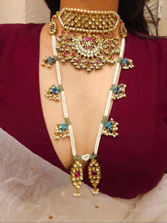 Vasant gangaur necklace