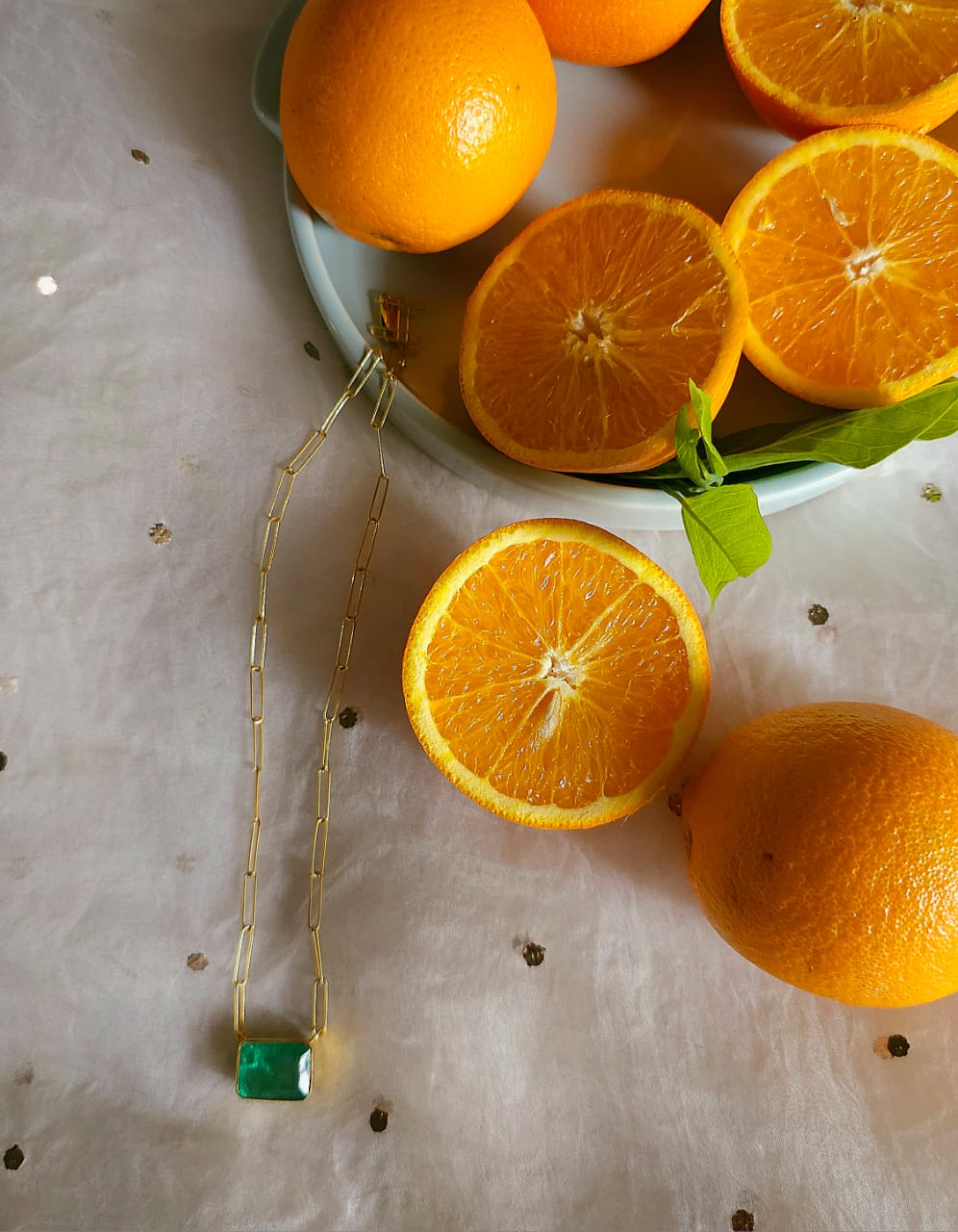 Muzo juvenile chain necklace