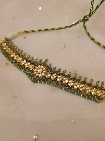 Green regalia necklace