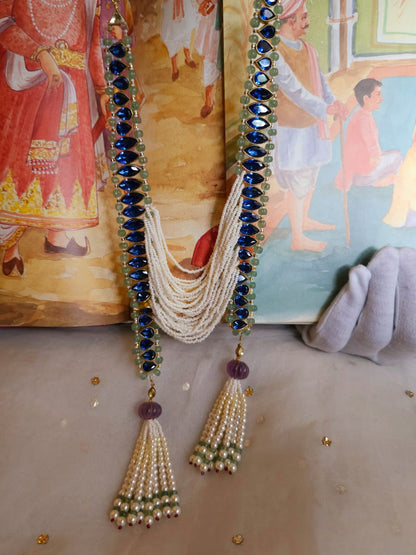 Karunmalli tassel necklace