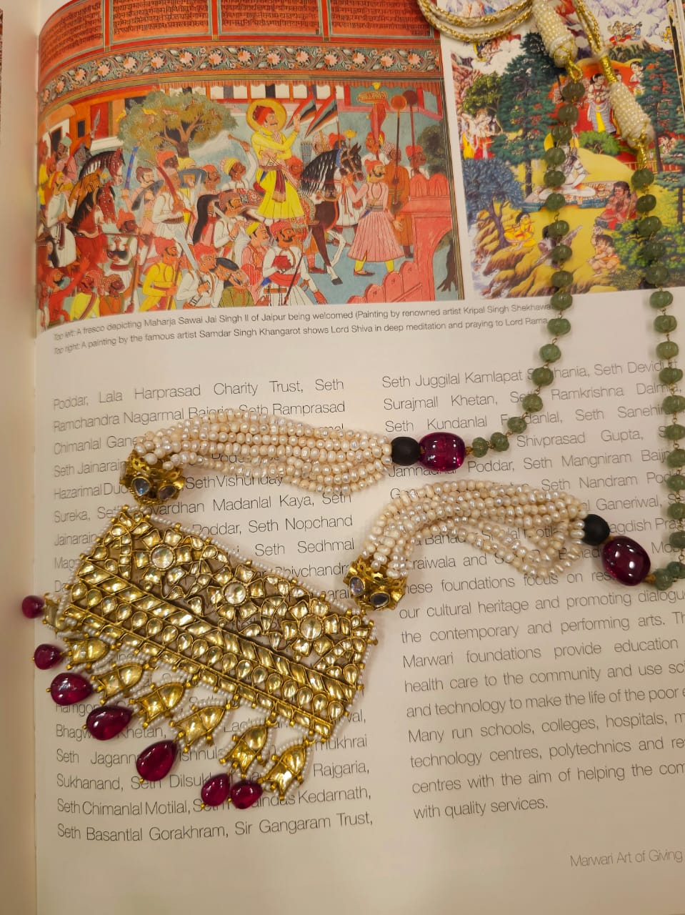 Divine Kanchanmala necklace set