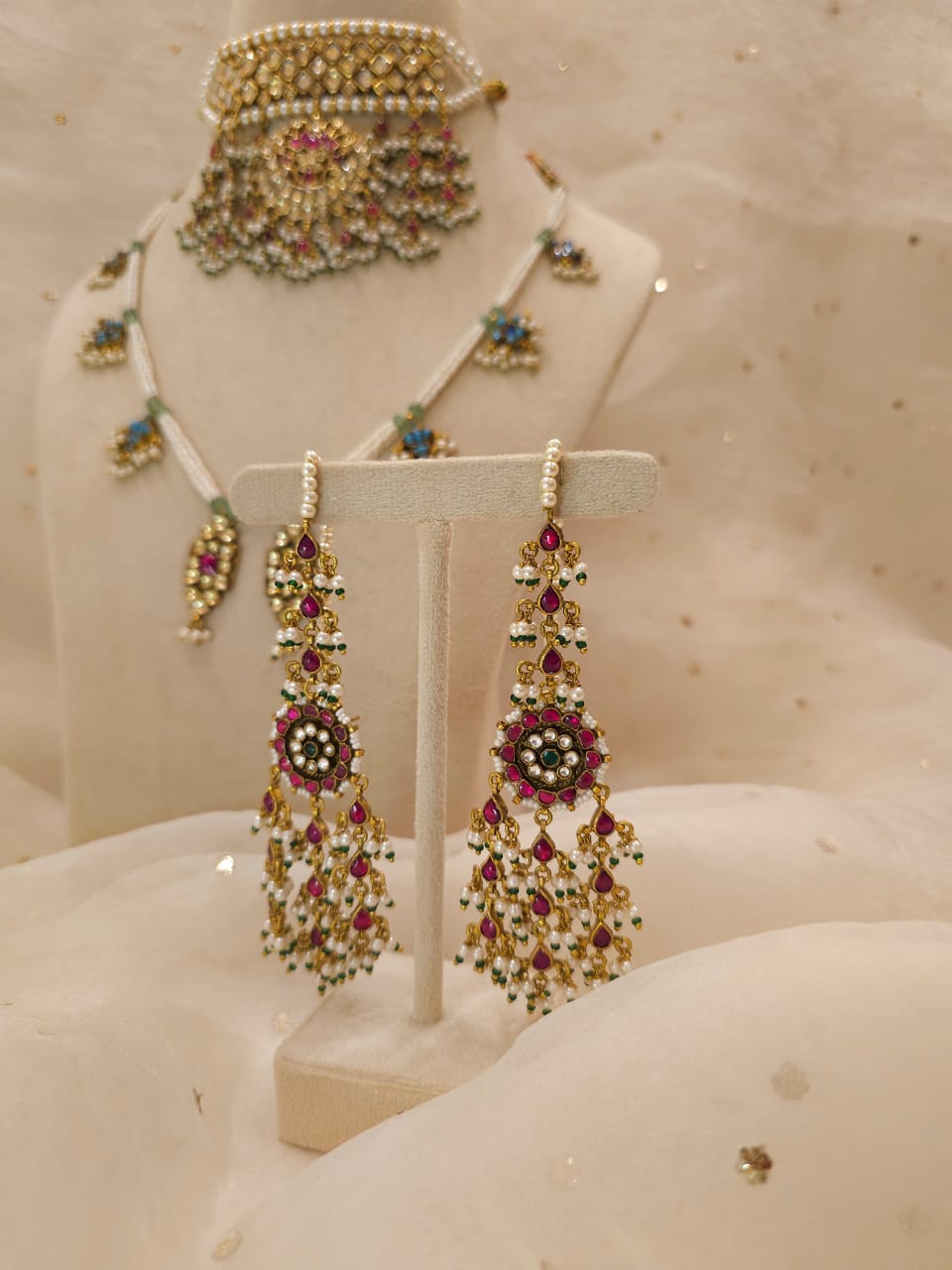 Tripura tandava earrings