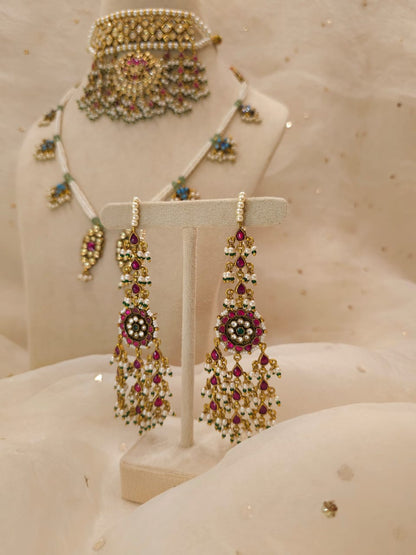 Tripura tandava earrings