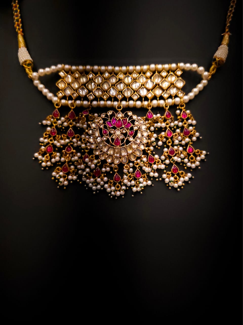 Tripura tandava necklace