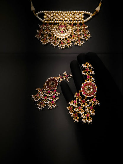 Tripura tandava necklace
