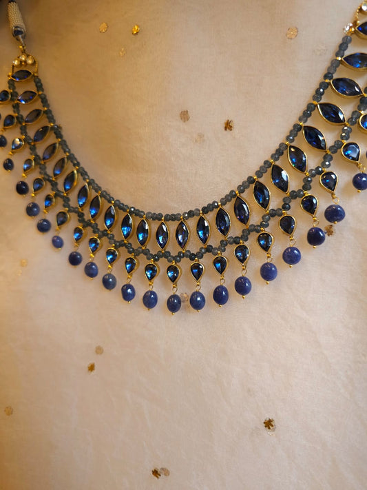 Bluehari admiral necklace