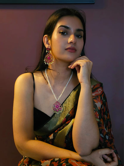 Rudra-pushpa earrings
