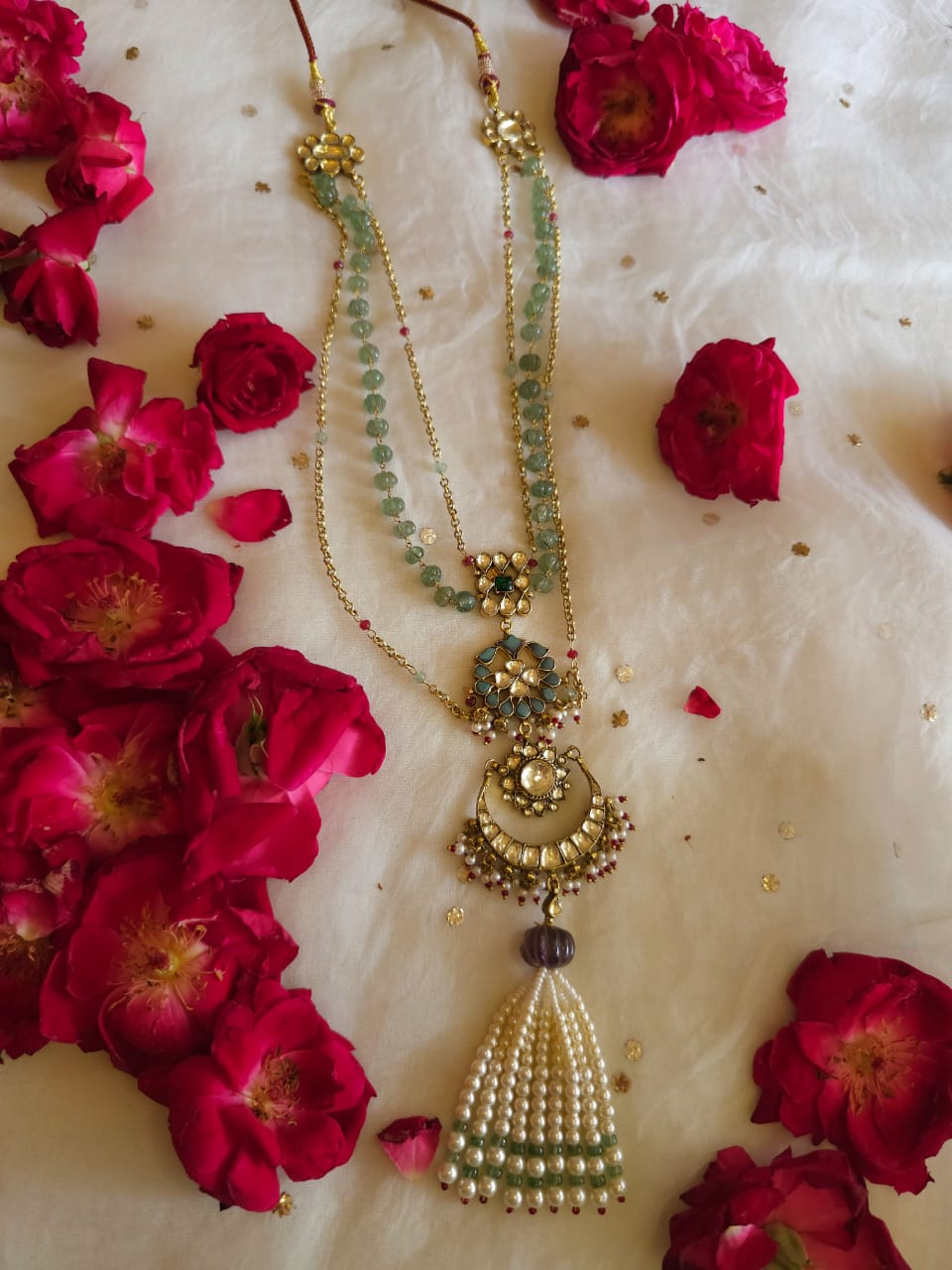 Madhumati tassel necklace