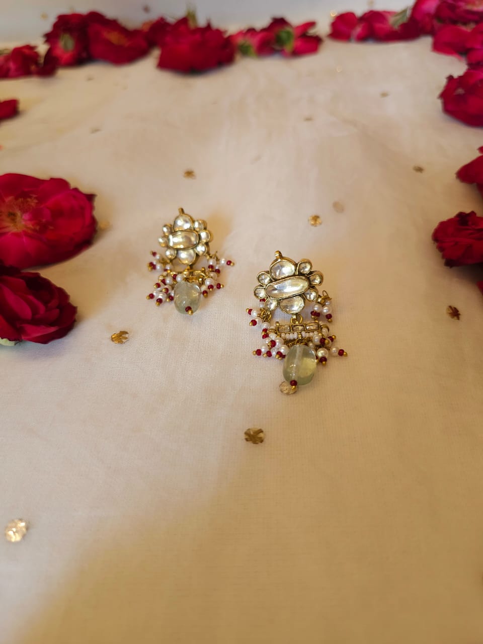 Mint affair earrings